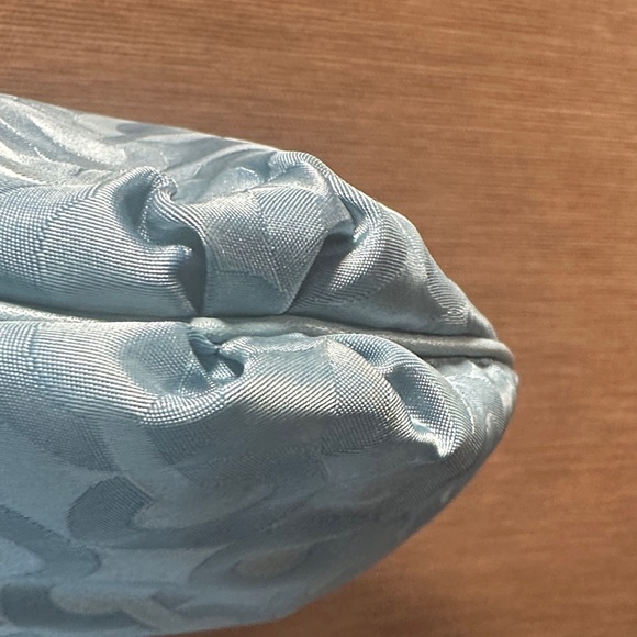 Coach Blue Monogram Shoulder Bag - Picture 9 of 17